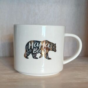 🔻☕️Mama Bear White Coffee Cup